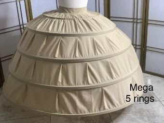 Esmeralda Quinceañera Custom Five-Hoop Quinceañera Crinoline #1 Custom thumbnail