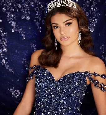 Princesa by Ariana Vara Style #PR22145 #6 default Navy thumbnail
