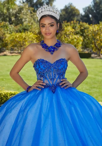 Vizcaya by Morilee Style #89427 #10 Royal/Light Blue thumbnail