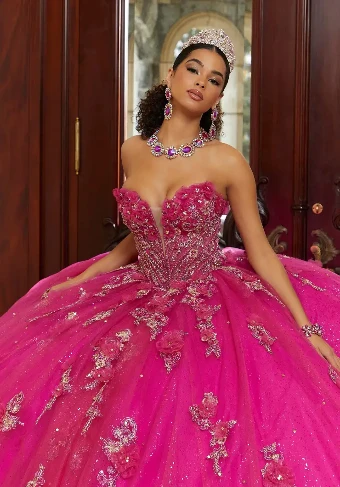 Vizcaya by Morilee Style #89473 #8 Fuchsia/Gold thumbnail
