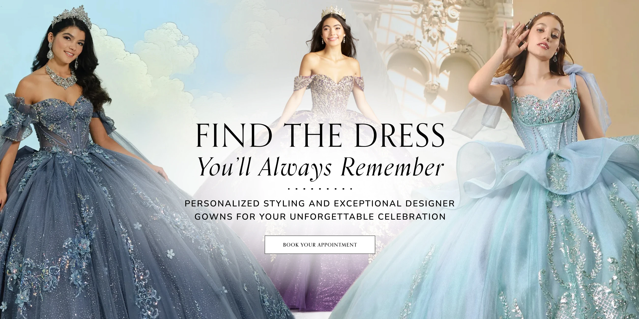 Find the Dress Banner